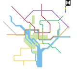 Yellow Line Pike Extension (without Bloop)