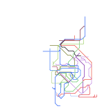 유물공화국 전철 노선도 (unknown)
