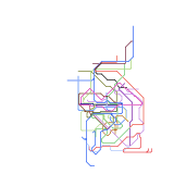 유물공화국 전철노선도(신나는 전로세상용) (unknown)