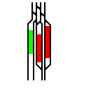 Gleisplan Wuppertal-Vohwinkel (real)