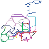 Fictional Railway Map Of Norway (speculative)