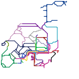 Fictional Railway Map Of Norway (speculative)