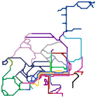 Fictional Railway Map Of Norway (speculative)