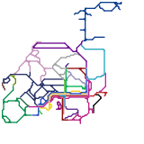 Fictional Railway Map Of Norway (speculative)