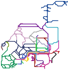 Fictional Railway Map Of Norway (speculative)
