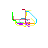 마인크래프트 건축용세계 (개인) 노선도 [수정] (unknown)