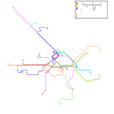 Bucharest Trolleybus Network (real)
