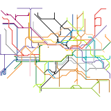 London but its the 1980 paris map (real)