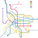 Taipei MRT (w- SB and LG Lines) (real)