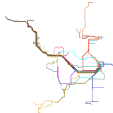 NSW 2150 - my interpretation of what NSW urban, suburban, intercity and regional rail will look like in 2150. (speculative)