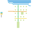 Savannah, Georgia - Fantasy Light Rail System (speculative)
