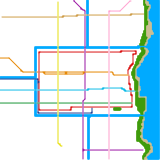 Downtown Chester Subway Map (unknown)