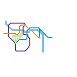 지안시 지하철 노선도 (unknown)