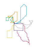 Europe Flying Routes (unknown)