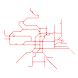 Warsaw's Tram System (real)