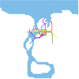 Copenhagen But metropolian metro system (speculative)