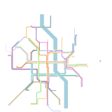 Warsaw Tram Map + My Ideas (real)