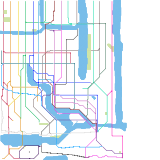 Transhore City Subway System (Night)