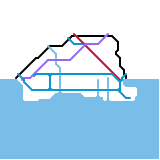 Simple Railway Map of Lupus/Nova Scotia (unknown)