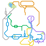 The metro underground map