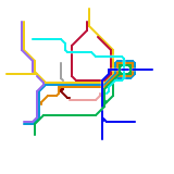 Sydney Railway Map (real)