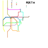 Perth Future Train Map (FINAL PLAN) (speculative)
