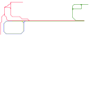 Metro City Rail Flushington: Rail Connections Map (unknown)
