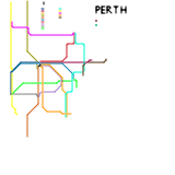 Perth Future Train Map (FINAL PLAN WITH METRONET) (speculative)