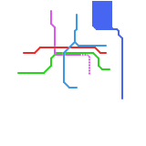 Auckland Metro system  (real)