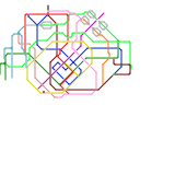 Singapore MRT Map (real)