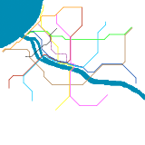 Map of Allenburgs Main Transportations (unknown)