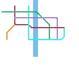 Bola-Norasso Metro Map (unknown)