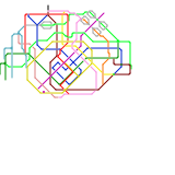 Singapore MRT Map (real)