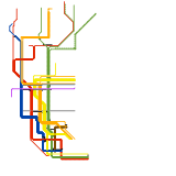 MTA Subway Map Diagram (*NOT COMPLETED*) (real)