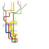 New York City Subway Map (Diagram)