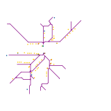 Boston MBTA Commuter Rail Network Map