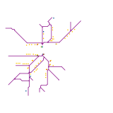 Boston MBTA Commuter Rail Network Map