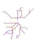 Boston MBTA Commuter Rail Network Map