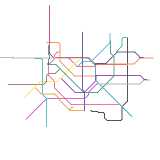 São Paulo Metro Map
