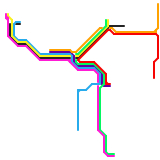 Sheffield Supertram network (speculative)