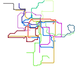 yellowcity metropolitan train (unknown)