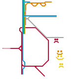 Quasar city rail map (unknown)