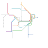 The Sydney Suburban Rail System (real)