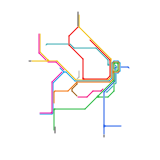 Sydney rail Network 2024