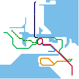 Auckland Rapid Transit Network (real)