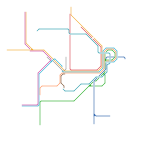 The Sydney Suburban Rail System (real)