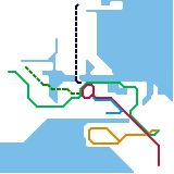 Auckland Rapid Transit Network (real)