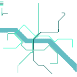 River Rail, Network Map