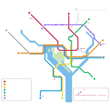 DC Metro Map