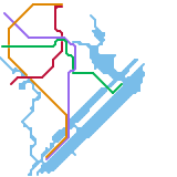 Houston Metro Map (speculative)
